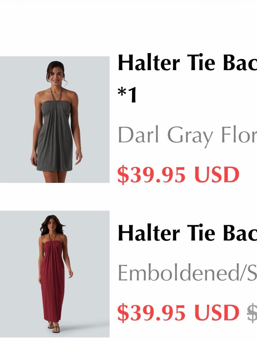 Halara lot size small